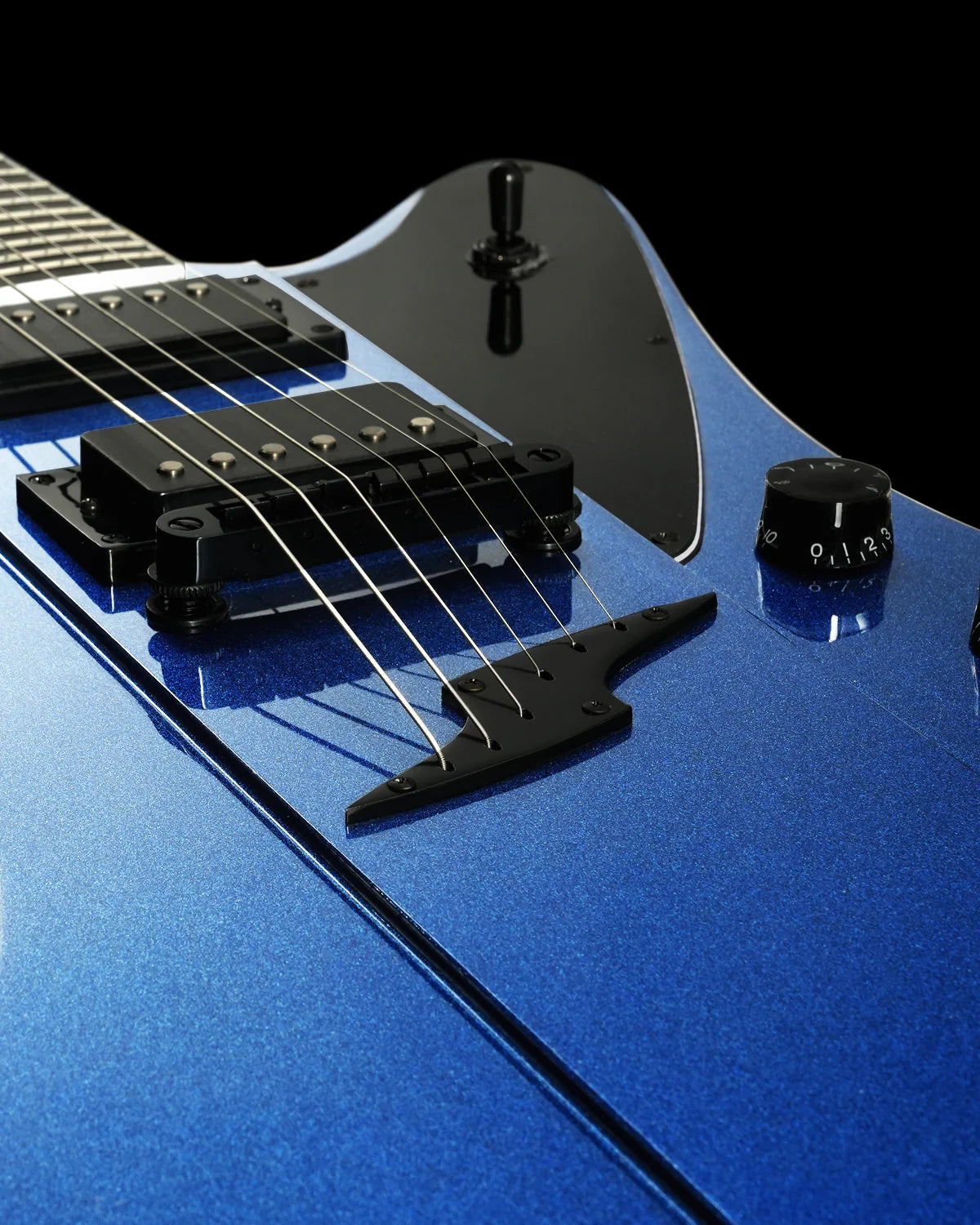 WestCreek Mirage Solid Body Electric Guitar (Blue)