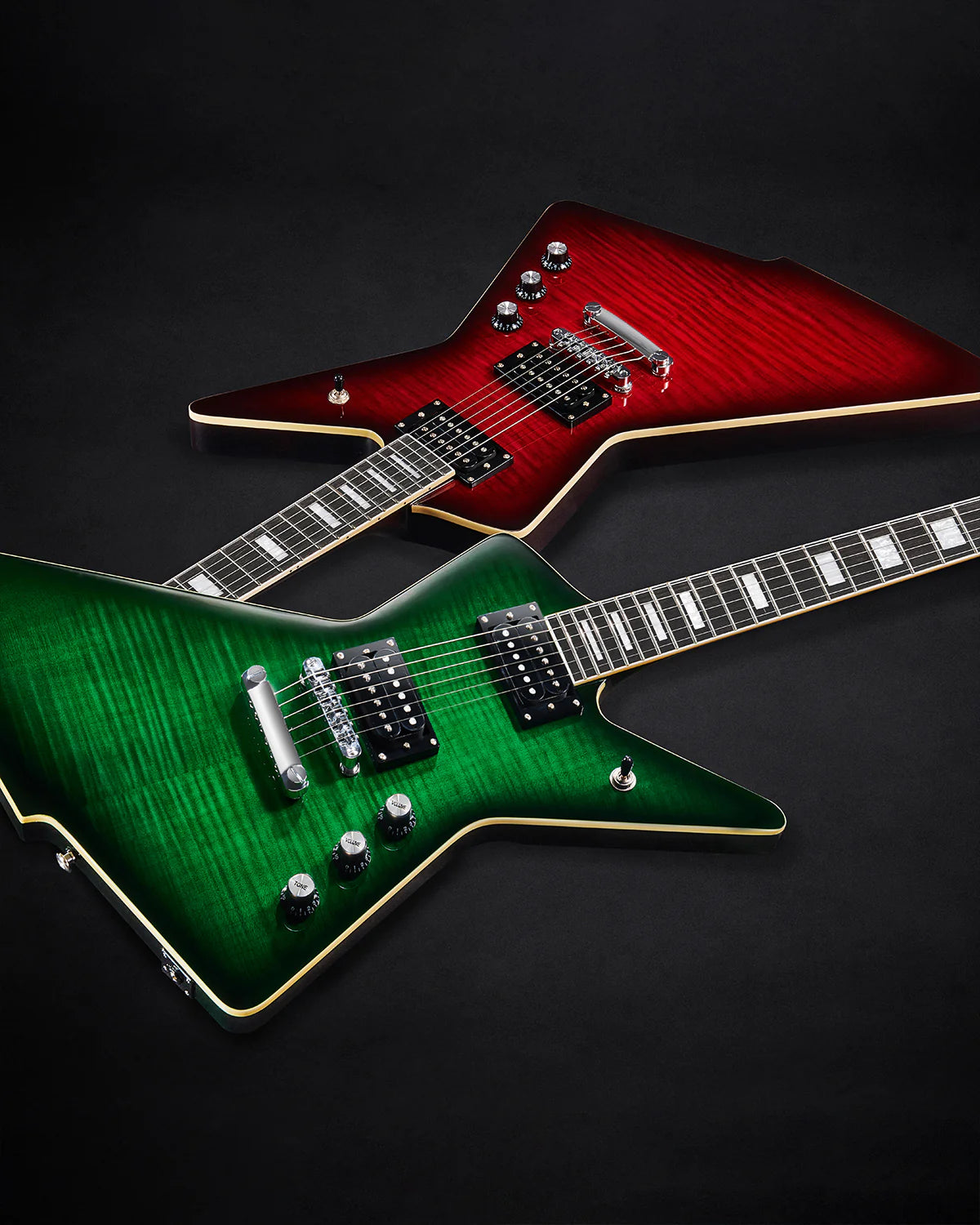 WestCreek Revenge Right Handed Electric Guitar ( Green Lizard )