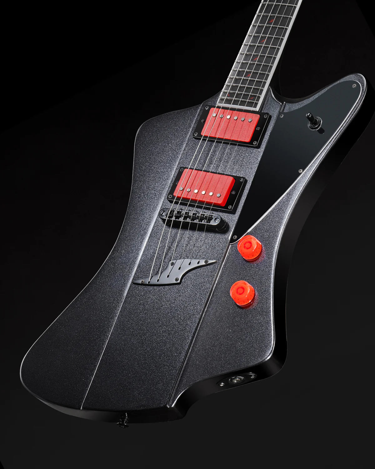 WestCreek Mirage Solid Body Electric Guitar (Black)