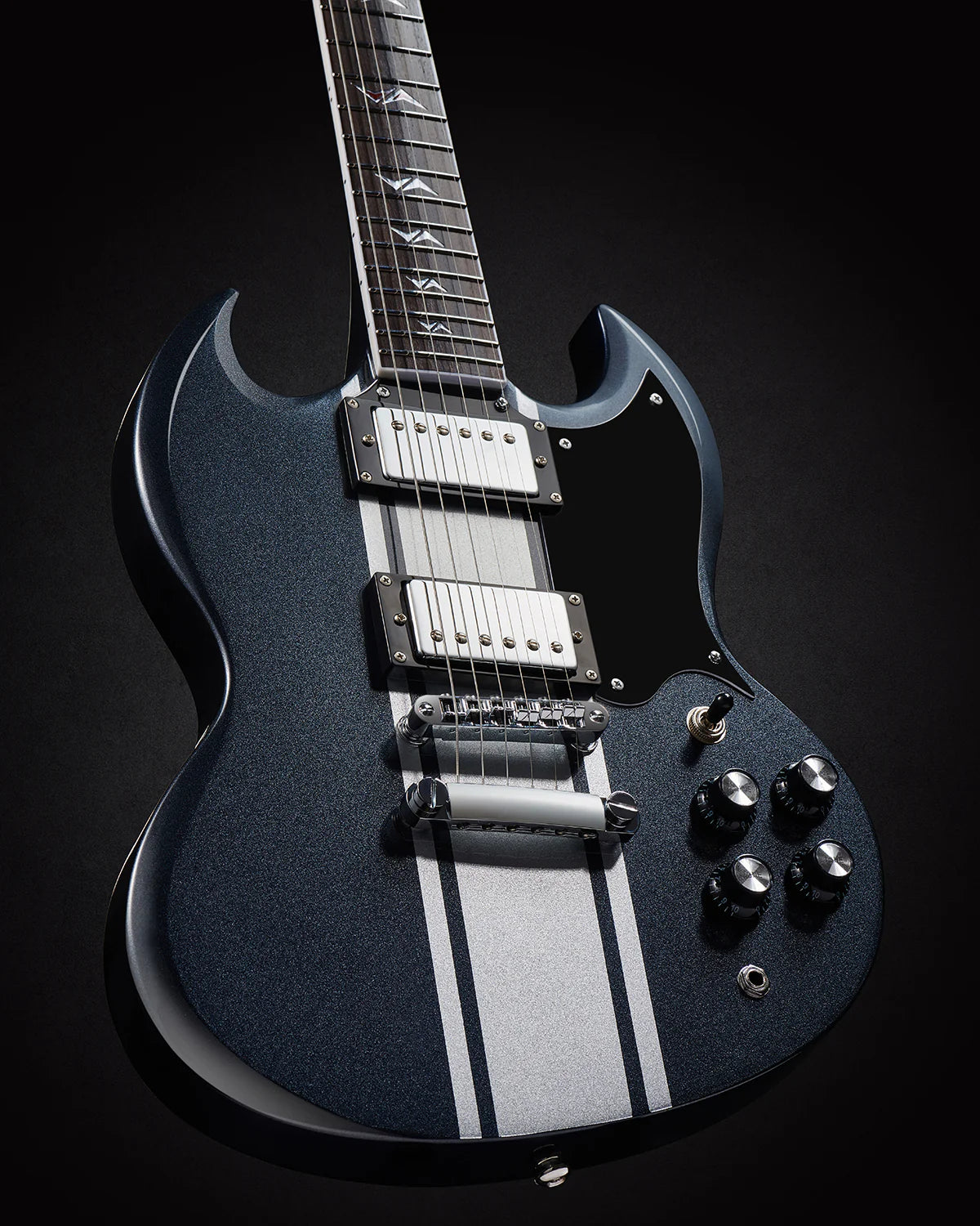 WestCreek RACER Solid Body Electric Guitar (Black GT)