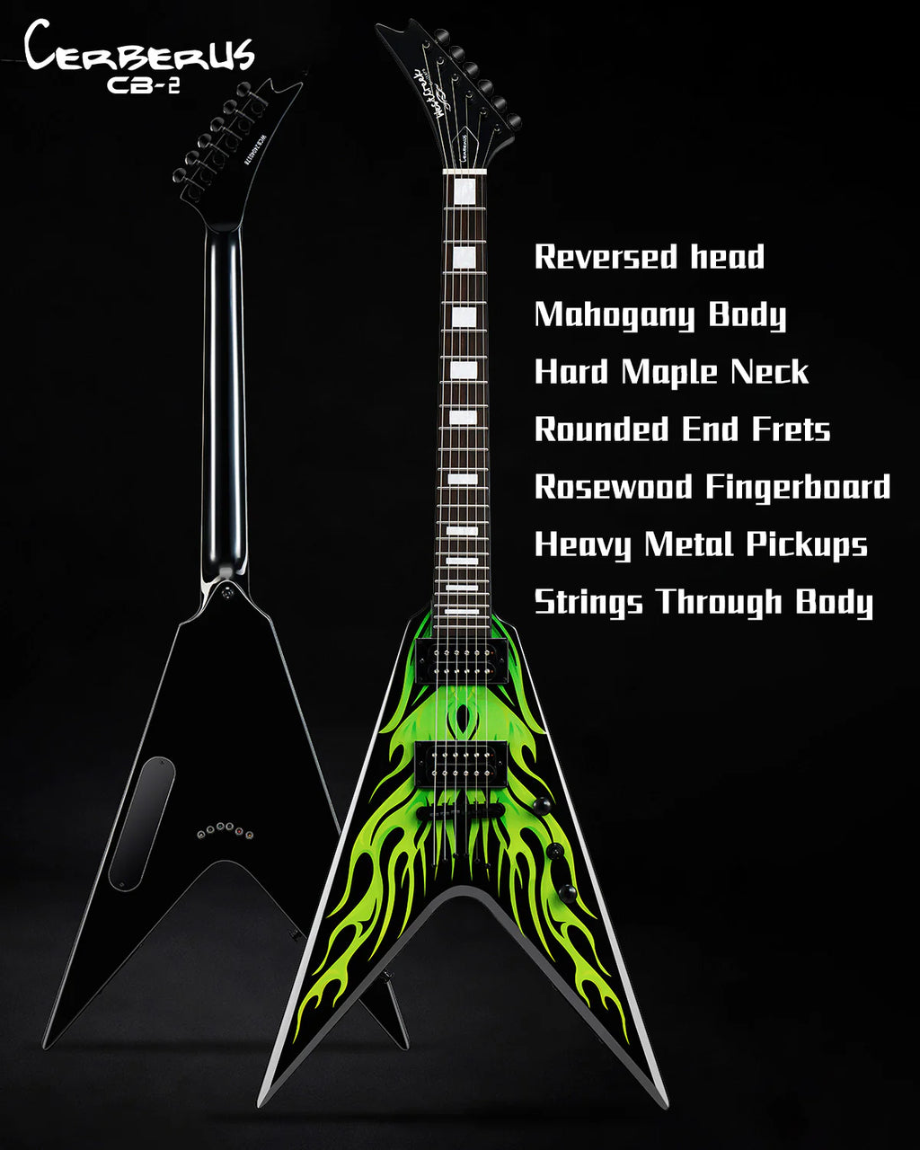 WestCreek CERBERUS Solid Body Electric Guitar