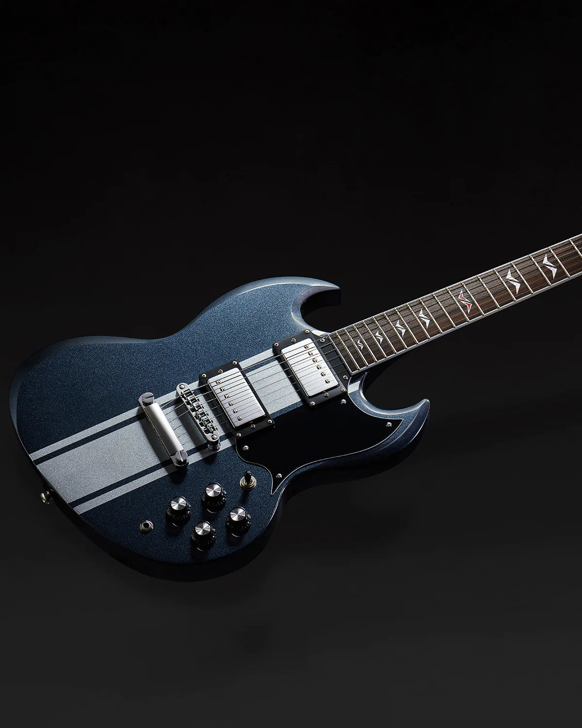 WestCreek RACER Solid Body Electric Guitar (Black GT)