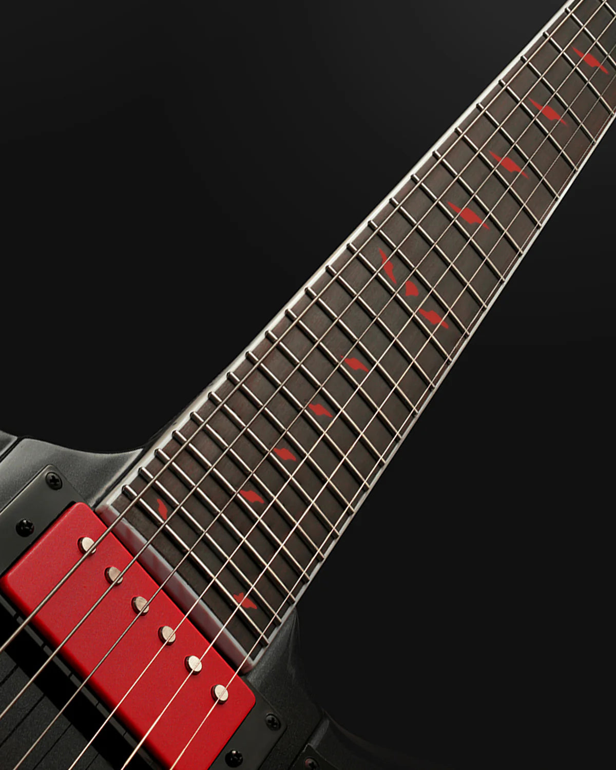 WestCreek Mirage Solid Body Electric Guitar (Black)