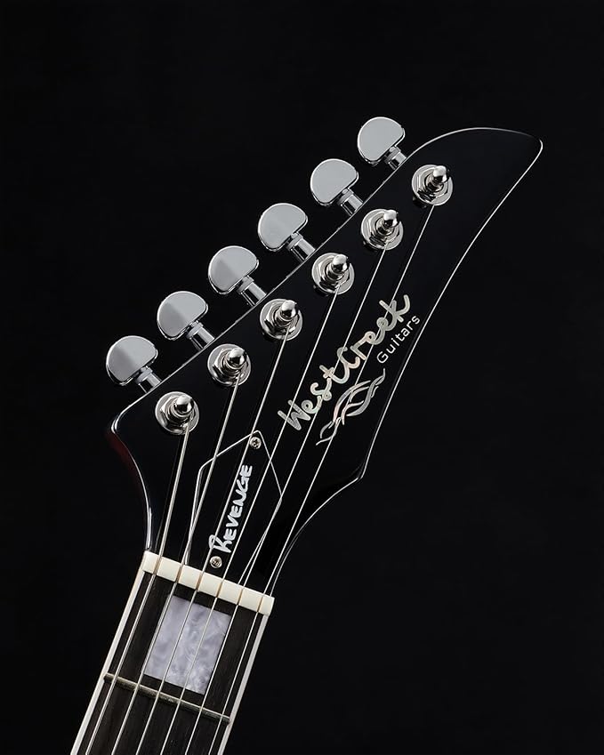 WestCreek Revenge Solid Body Electric Guitar (Purple)