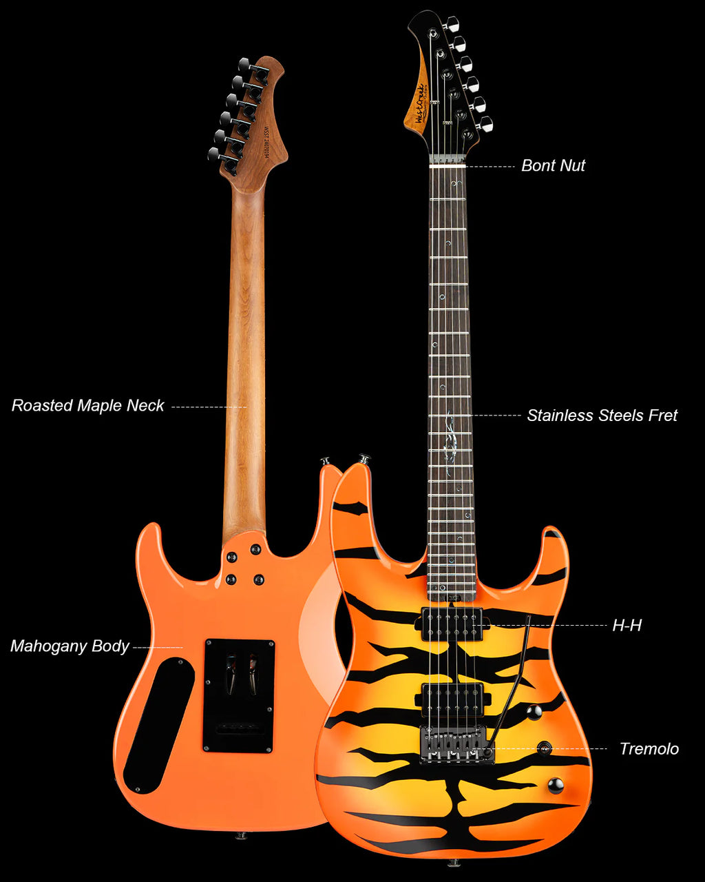 WestCreek Aetheris Solid Body Electric Guitar