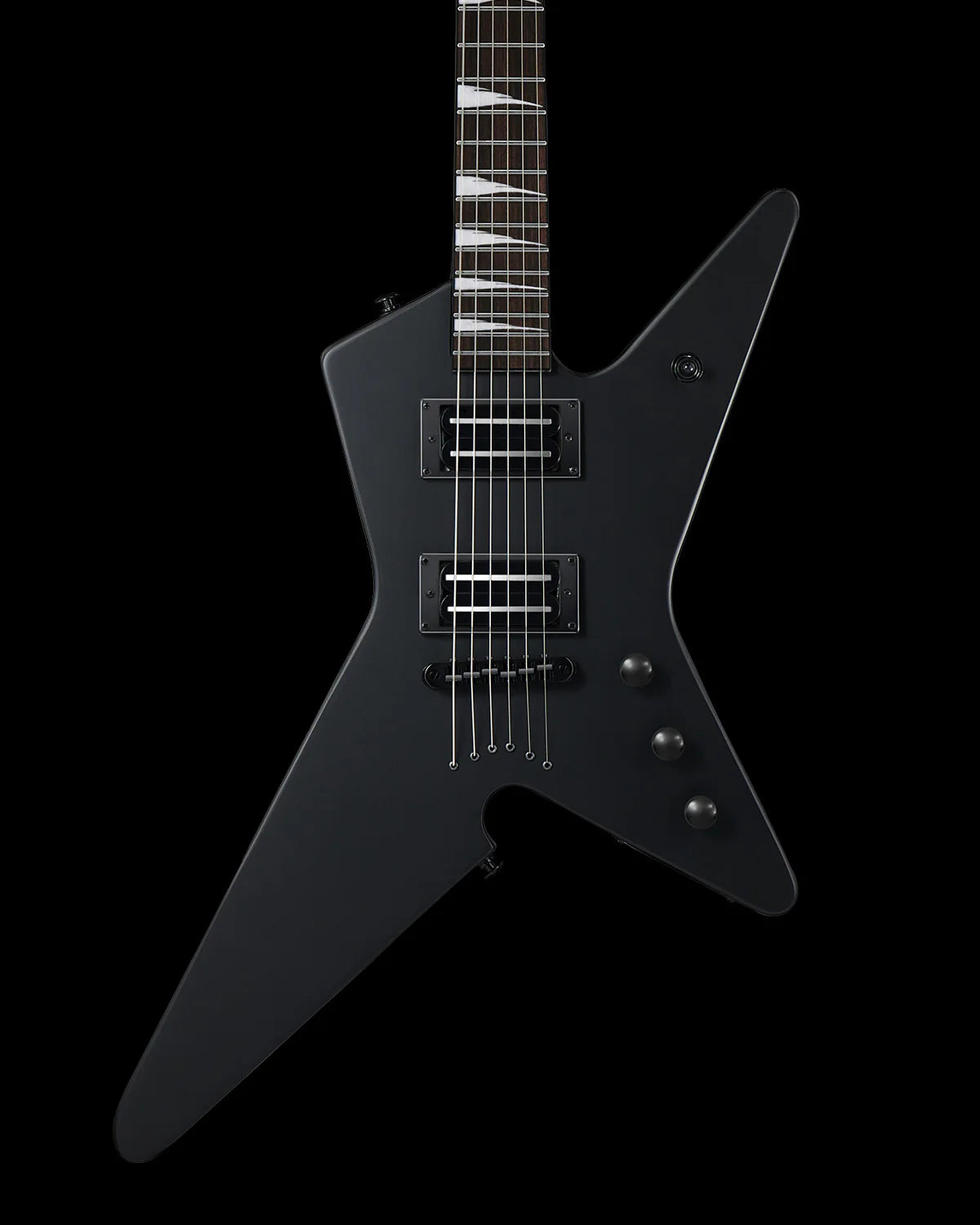 WestCreek Guitars HIGH VOLTAGE（HV）Heavy Metal Solid Body Electric Guitar (Black)