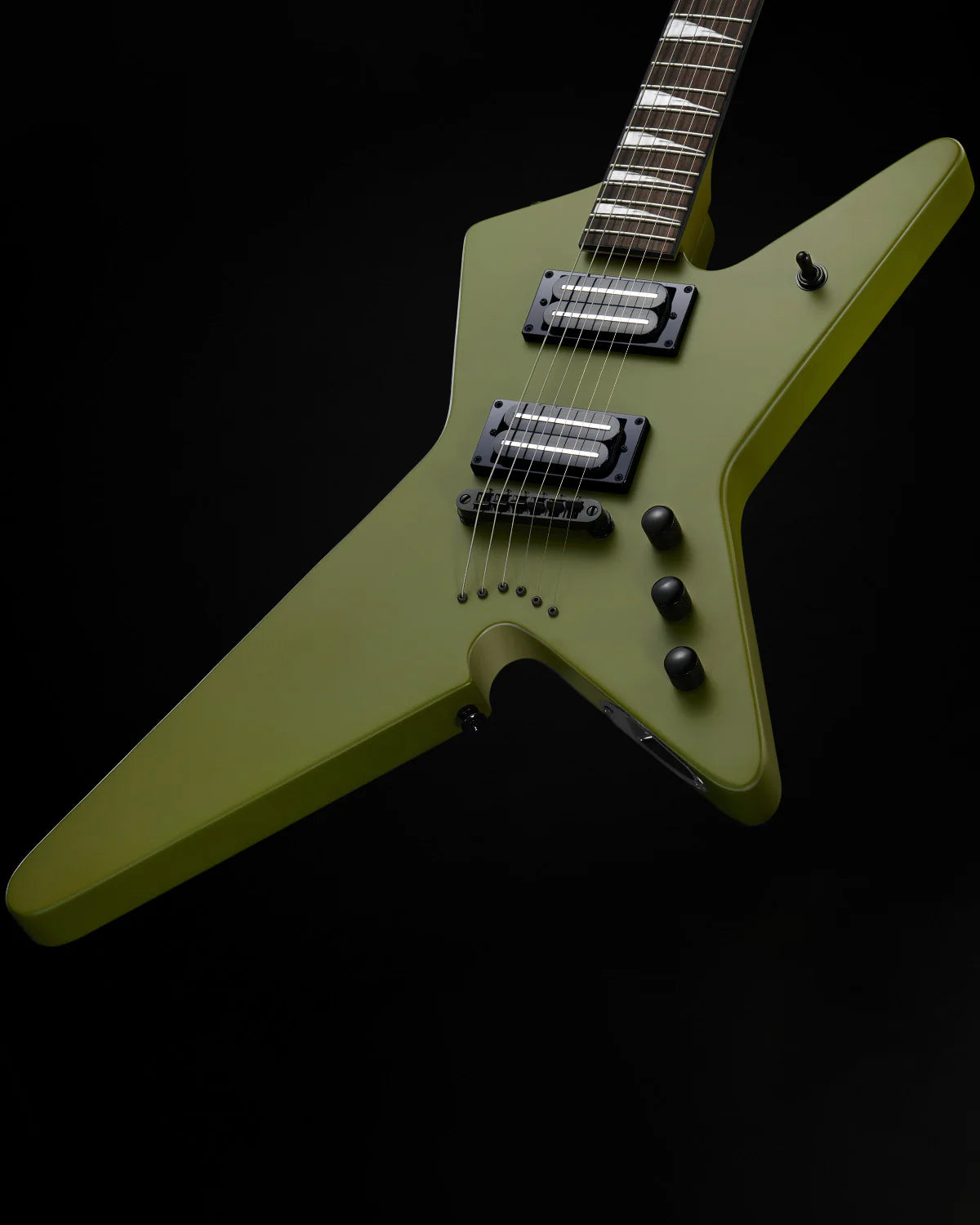 WestCreek Guitars HIGH VOLTAGE（HV）Heavy Metal Solid Body Electric Guitar (Green)