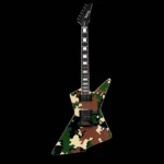 WestCreek Revenge Solid Body Electric Guitar (Camo Green)