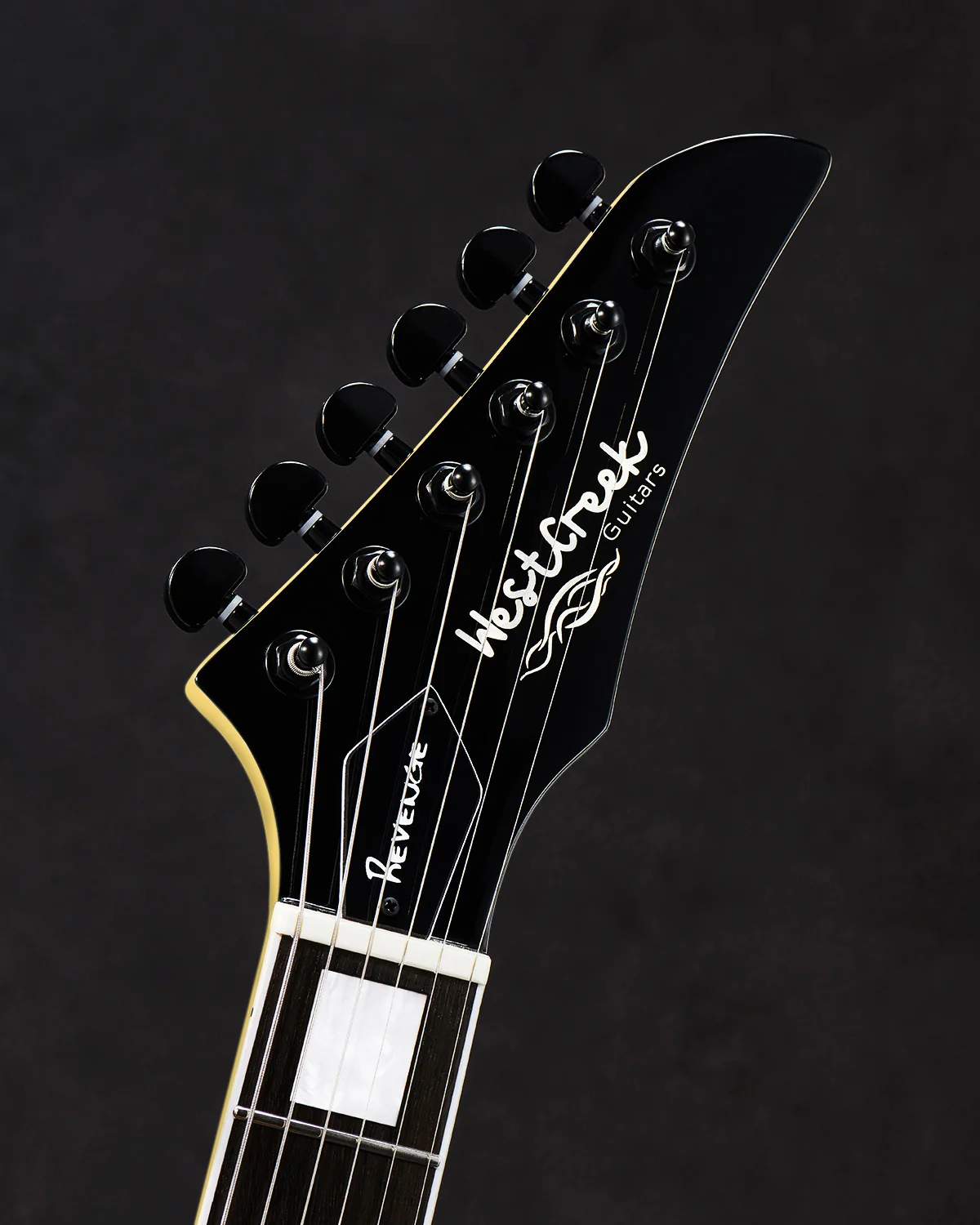 WestCreek Revenge Solid Body Electric Guitar (Camo Green) - Image 7